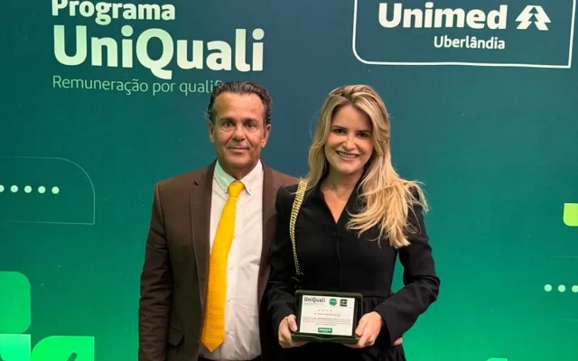 H Olhos reconhecido pelo Selo Uniquali Unimed Uberlândia