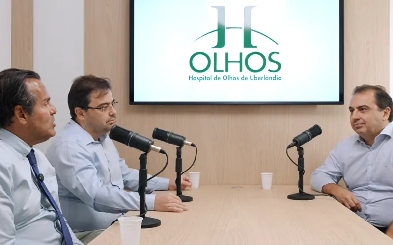 Novidade no ar: PodCast H Olhos Uberlândia. Informação confiável sobre saúde dos olhos com quem entende do assunto