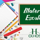 Arrecadação de material escolar H Olhos Uberlândia