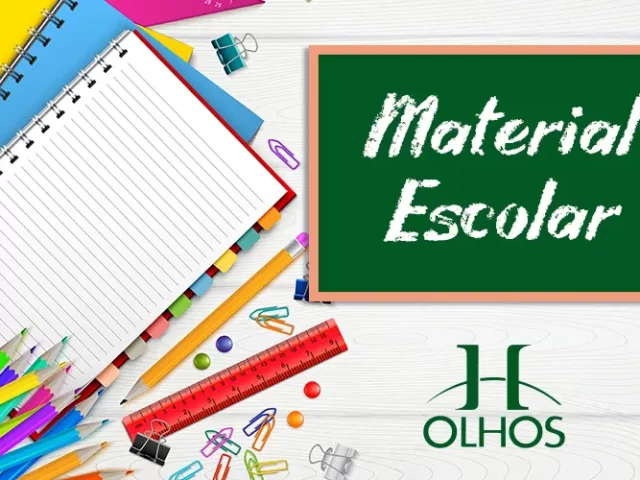 Arrecadação de material escolar H Olhos Uberlândia