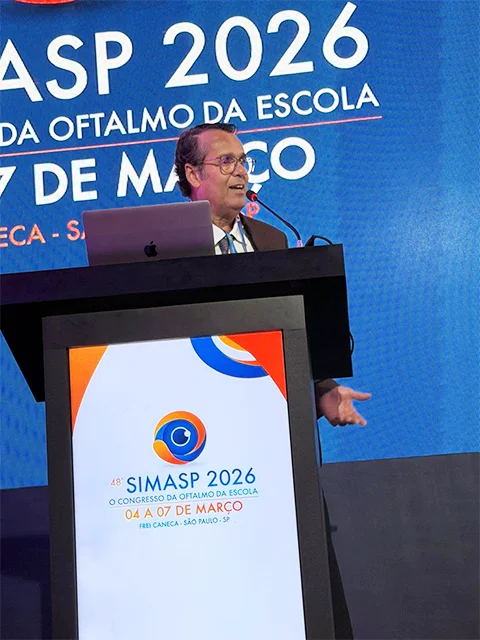 Dr. Magno Ferreira palestrando no SIMASP 2026