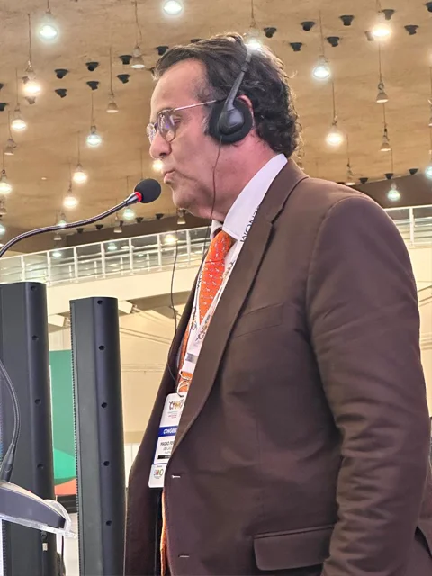 Dr. Magno palestrando no Congresso Norte-Nordeste de Oftalmologia