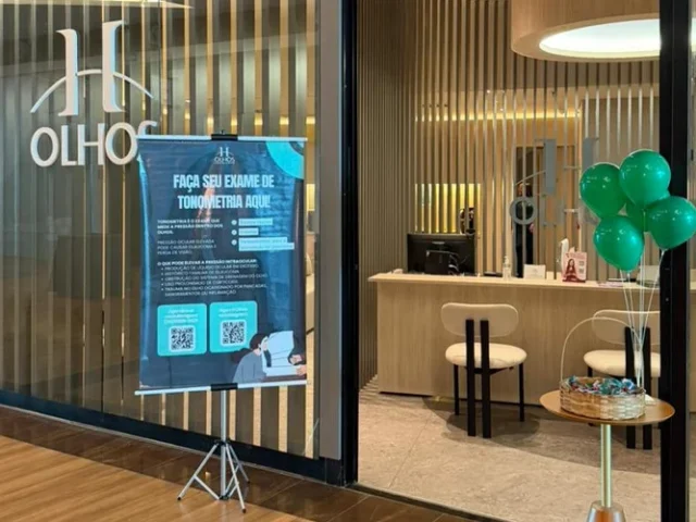 Prevenção ao glaucoma ganha destaque em ação do H Olhos no Uberlândia Shopping Prevenção ao glaucoma ganha destaque em ação do H Olhos no Uberlândia Shopping