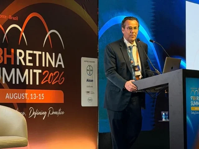 Prof. Dr. Magno Ferreira é destaque no 9º BH Retina Summit 2026 Prof. Dr. Magno Ferreira no BH Retina Summit