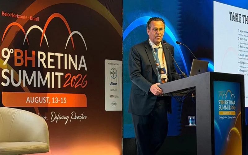 Prof. Dr. Magno Ferreira é destaque no 9º BH Retina Summit 2026