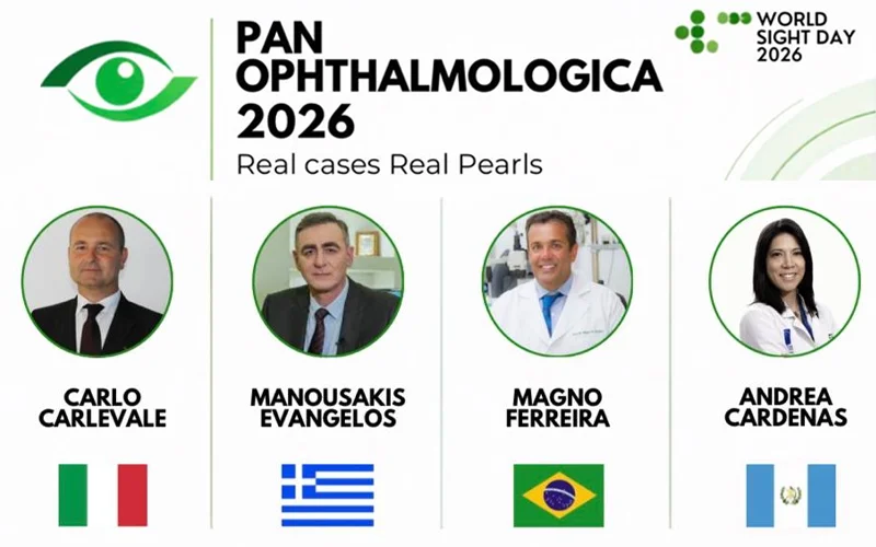 Prof. Dr. Magno Ferreira participa do Panophthalmologica 2026