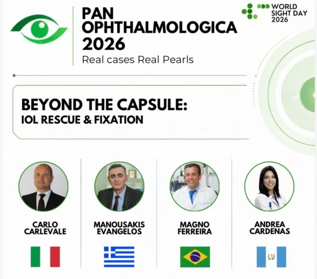 Prof. Dr. Magno Ferreira participa do Panophthalmologica 2026
